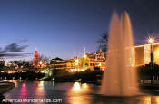 country club plaza lights and brush creek fountain