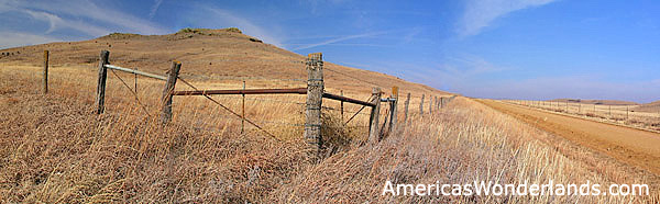 dirt road in western kansas