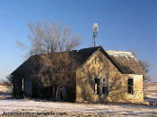 old house in western kansas