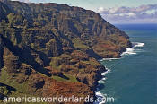 na pali coast aerial photos