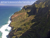 na pali coast aerial photos