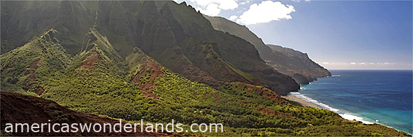 kauai - kalalau from red hill
