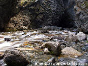 zapata falls access - colorado