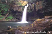 IRON CREEK falls - gifford pinchot national forest - washington