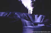 MIDDLE LEWIS FALLS gifford pinchot national forest washington