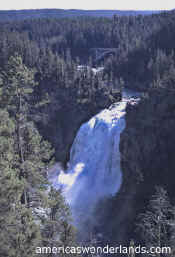 UPPER FALLS yellowstone