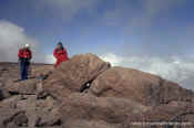 Technical climbers on Long's Peak Summit