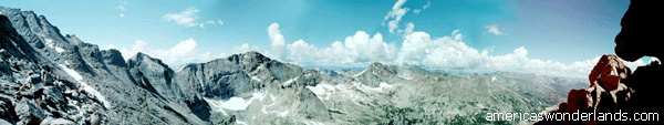 Long's Peak view from beyond the Keyhole